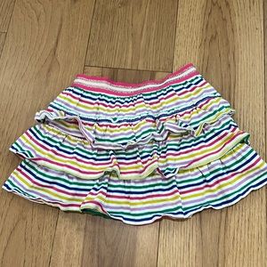 Jersey ruffle skirt mini Boden